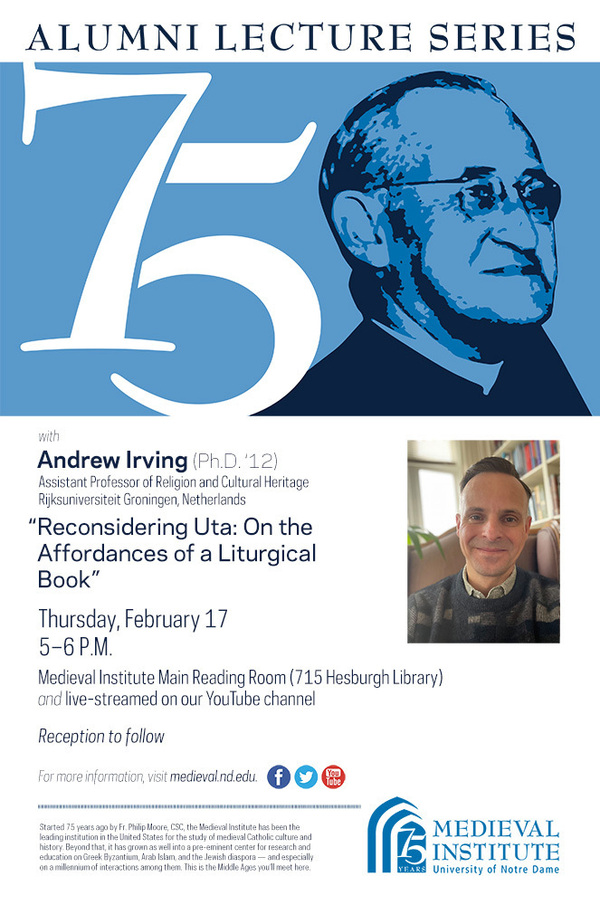 Alumni Lecture Irving Print Poster