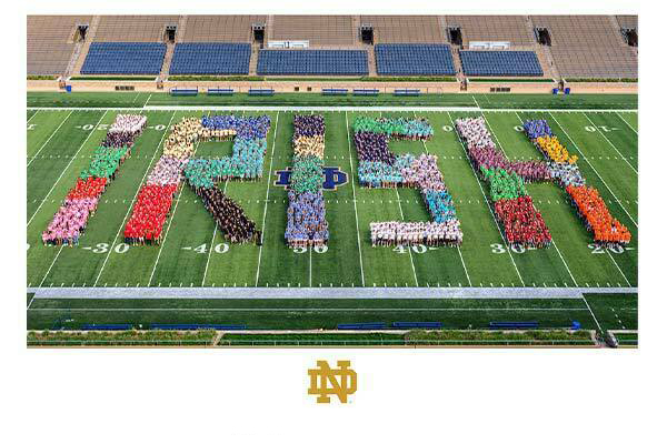 Irish Group Spelled Out In Stadium