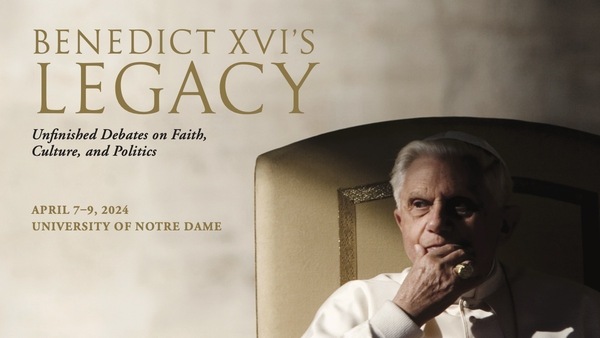 "Benedict XVI's Legacy" conference
