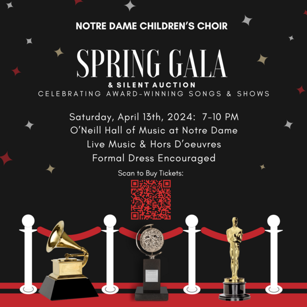 Notre Dame Children's Choir Spring Gala 2024