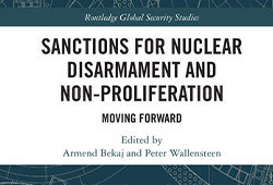 Book cover of Sanctions for Nuclear Disarmament and Non-Proliferation