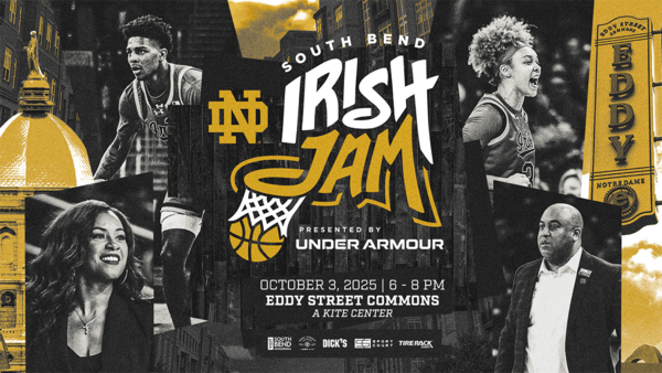 Irish Jam presented by Under Armour, October 3, 6-8 pm