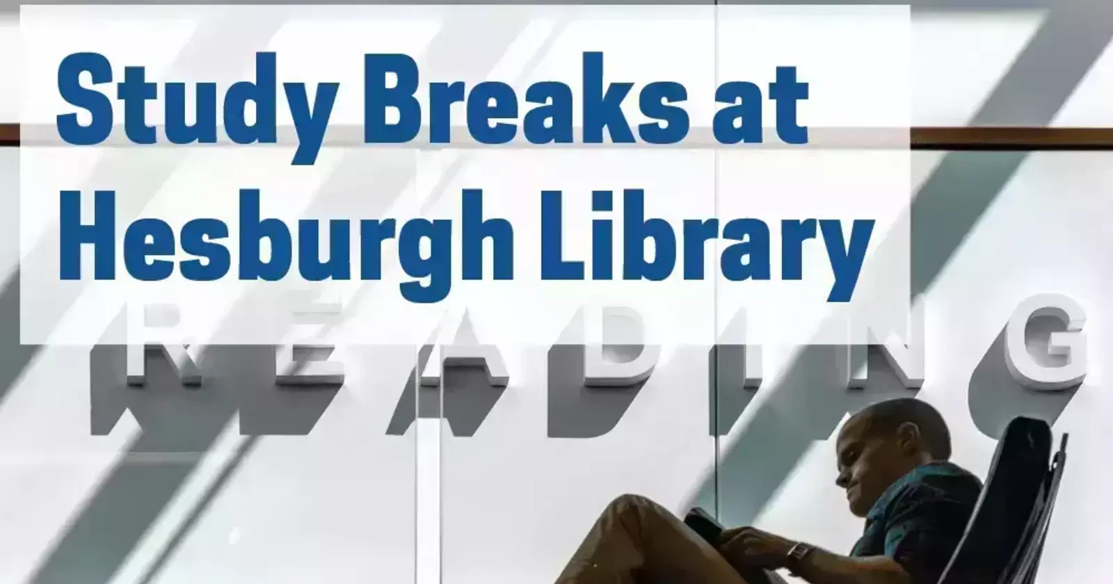 Hesburgh Libraries Study Breaks—Fall 2025 | Events | Notre Dame Events ...